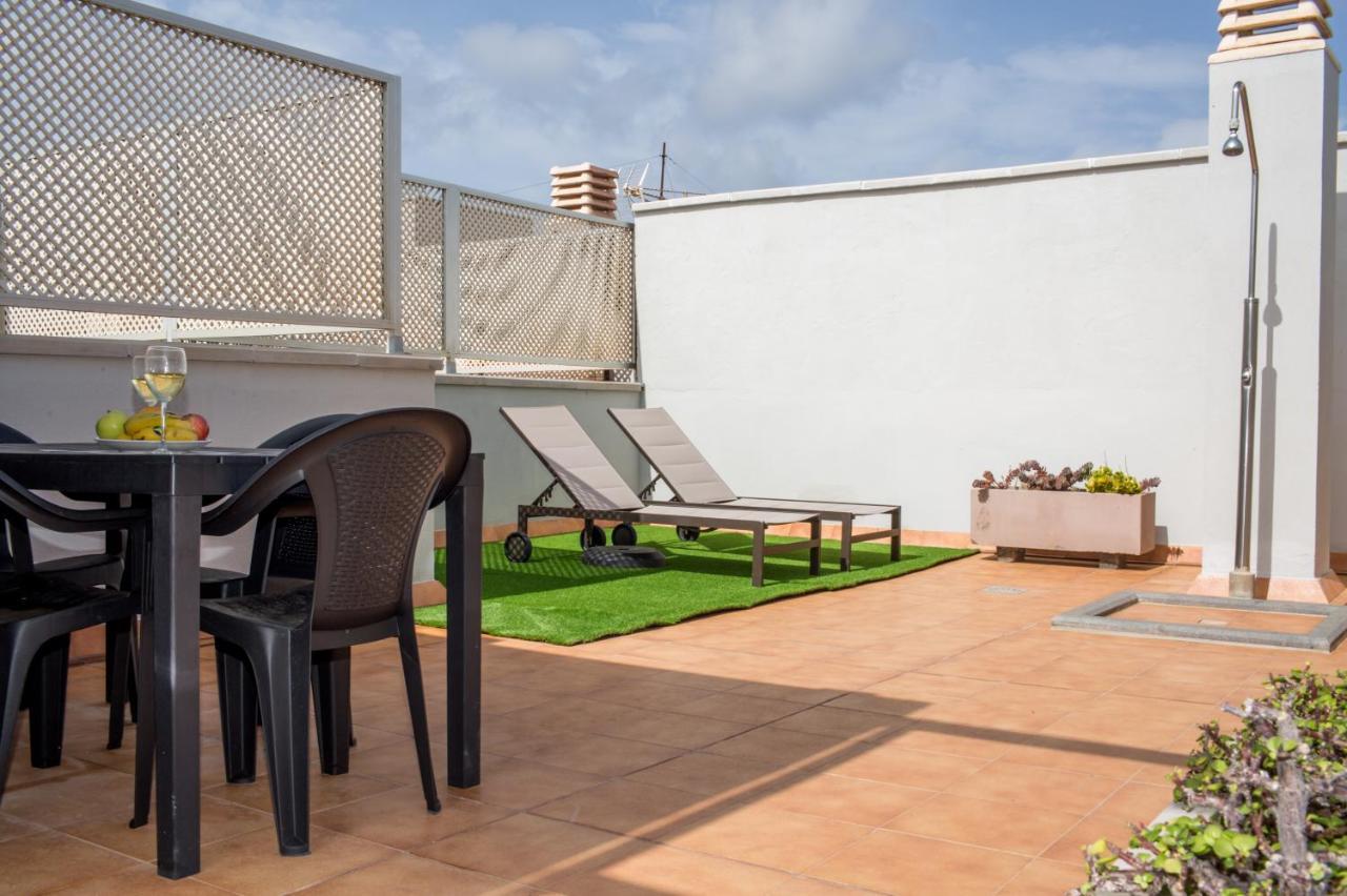 Home2Book Ático Blue Beach, Pool&Terrace Sardina Exterior foto